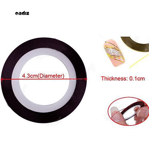 Cuộn 20m dây dán trang trí móng tay nghệ thuật