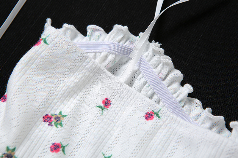 DUNEA Áo đầm hai dây đơn giản phối nếp gấp dành cho nữ DUNEA