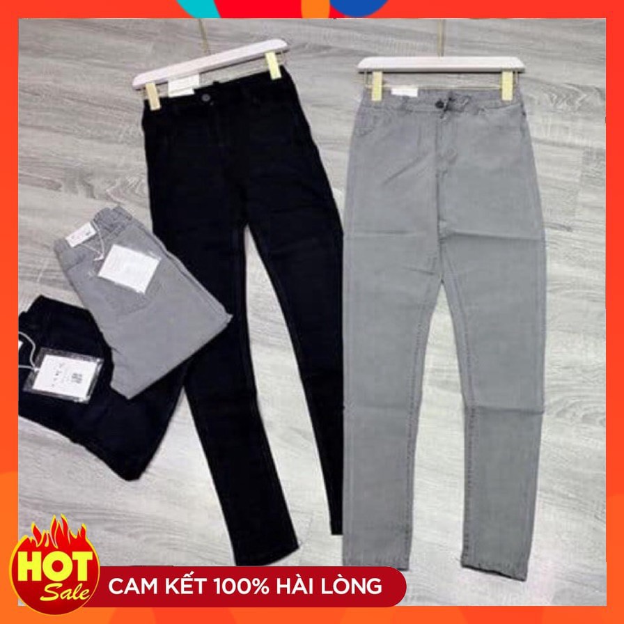 ❤️Quần Jeans❤️ ống bó Giấy Dạng Skin Tregging thon gọn tôn dáng cho chị em