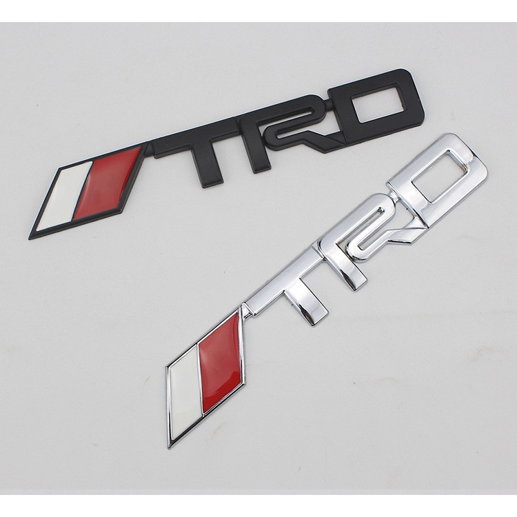 Miếng dán logo xe hơi 3D chất lượng cao cho toyota Camry Corolla Yaris