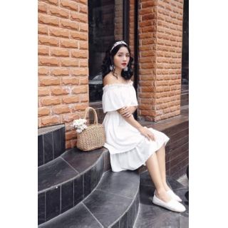 Váy trễ vai tiểu thư