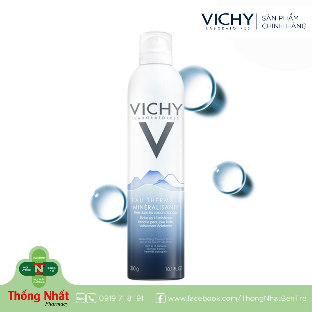 [CHÍNH HÃNG VICHY] - NƯỚC KHOÁNG DƯỠNG DA VICHY 300ML