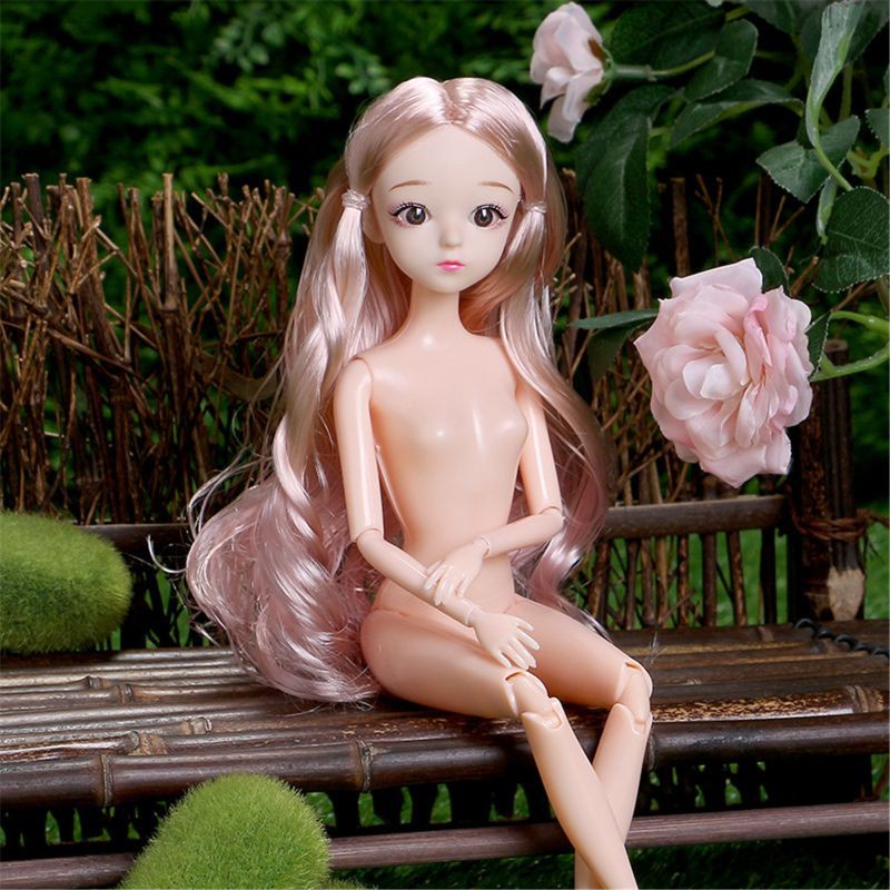 Đồ chơi búp bê công chúa BJD 1/6 30cm mắt 3D bằng nhựa dùng để trang điểm tự làm dành cho bé gái