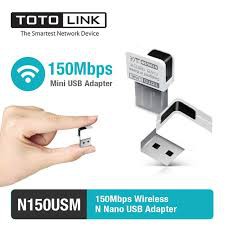 Bộ Thu Sóng WiFi TOTO LINK N150USM MÀU TRẮNG- Siêu Nhỏ- Tiện Dụng. Chính Hãng Phân Phối , Bảo Hành 24 Tháng