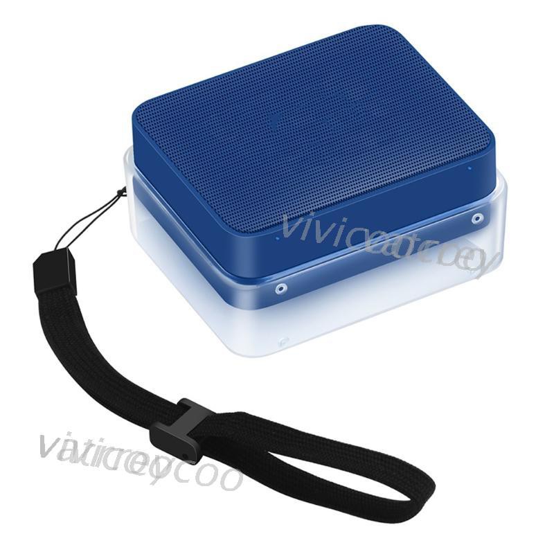 VIVI TPU Protective Skin Case Cover With Hand Strap for GO 2 Bluetooth Speaker