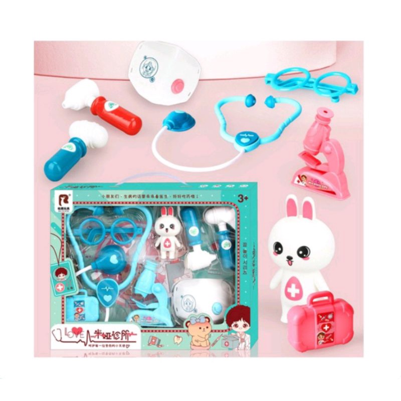 Bộ đồ chơi bác sĩ thỏ bunny dễ thương