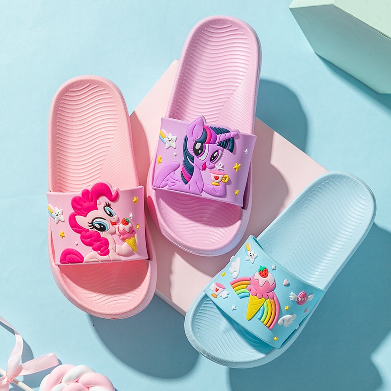 Xăng đan Đế Mềm Chống Trượt Thoáng Khí GP2 My Little Pony Dành Cho Bé Trai Gái Đi Biển Mùa Hè