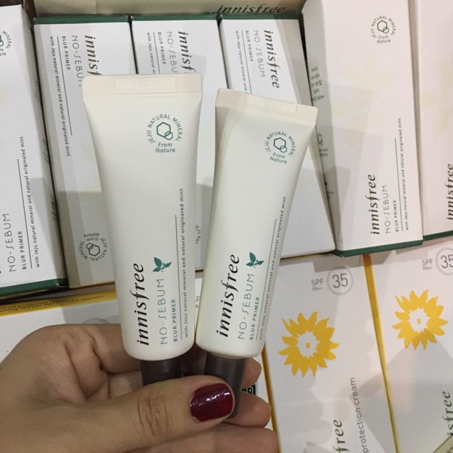 KEM LÓT KIỀM DẦU INNISFREE NO SEBUM BLUR PRIMEM