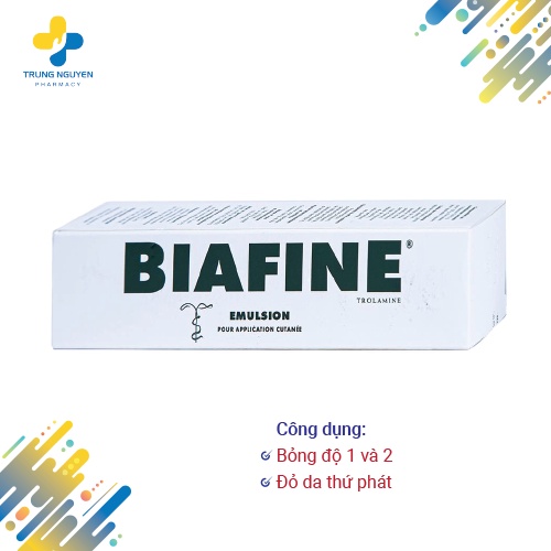 Kem bôi bỏng Biafine Emulsion (Tuýp 46,5g &amp; 93g)