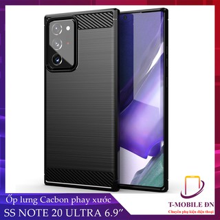 FREESHIP 50k_Ốp lưng Samsung Note 20 Note 20 Ultra Ốp Cacbon phay xước chống sốc chống vân tay