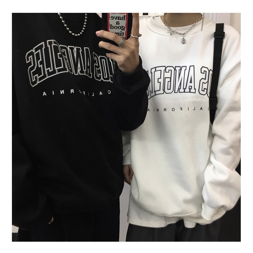 Áo hoodie Losangel phong cách Ulzzang Hàn Quốc tay dài họa tiết in hình phong cách cá tính CoolZ CZ505