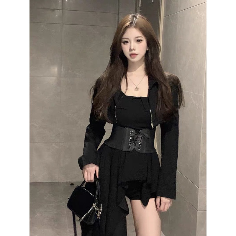 Belt Corset nịt bụng/ Thắt eo tua rua phù hợp với nàng eo 60-85cm