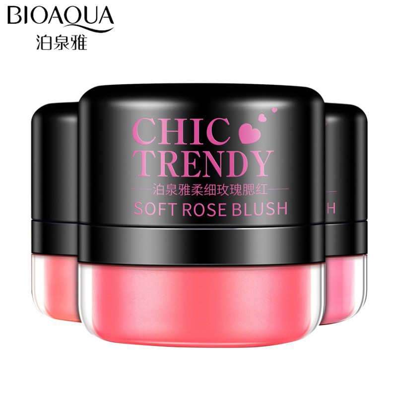 Phấn má hồng mềm mại có màu sắc tươi tắn thương hiệu BIOAQUA | BigBuy360 - bigbuy360.vn