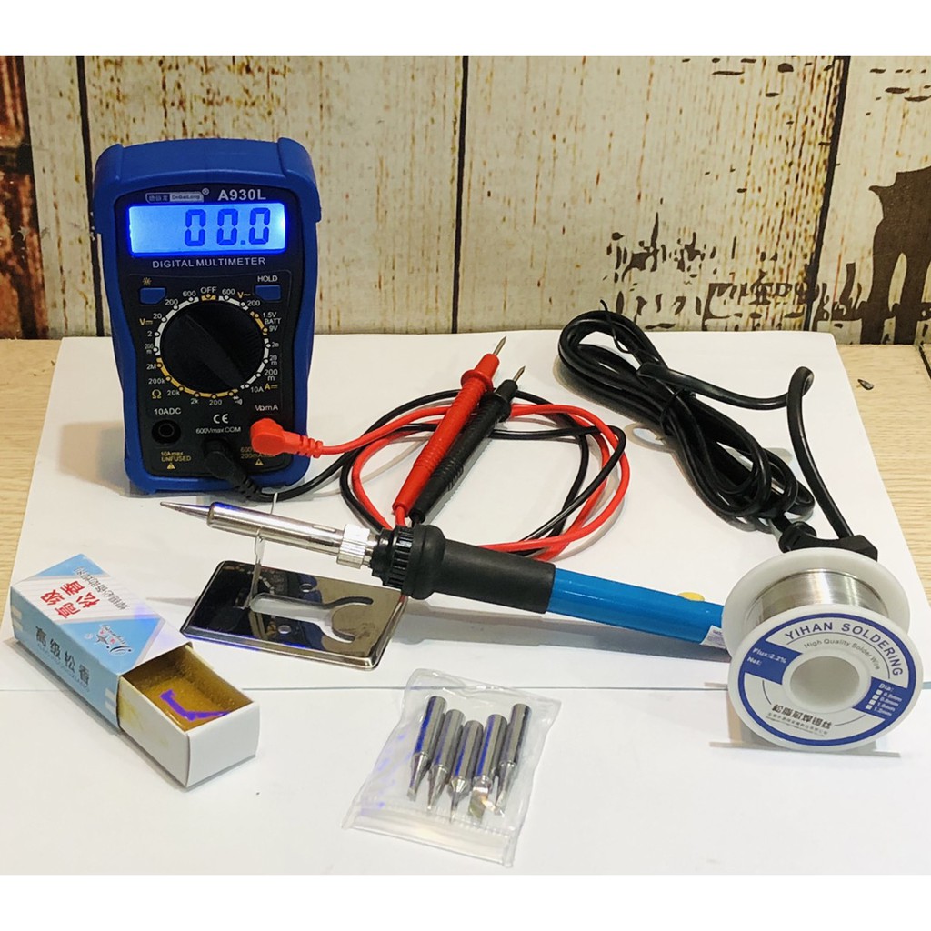 Đồng Hồ Đa Năng VC930L Chính hãng Kèm Bộ hàn TQ936