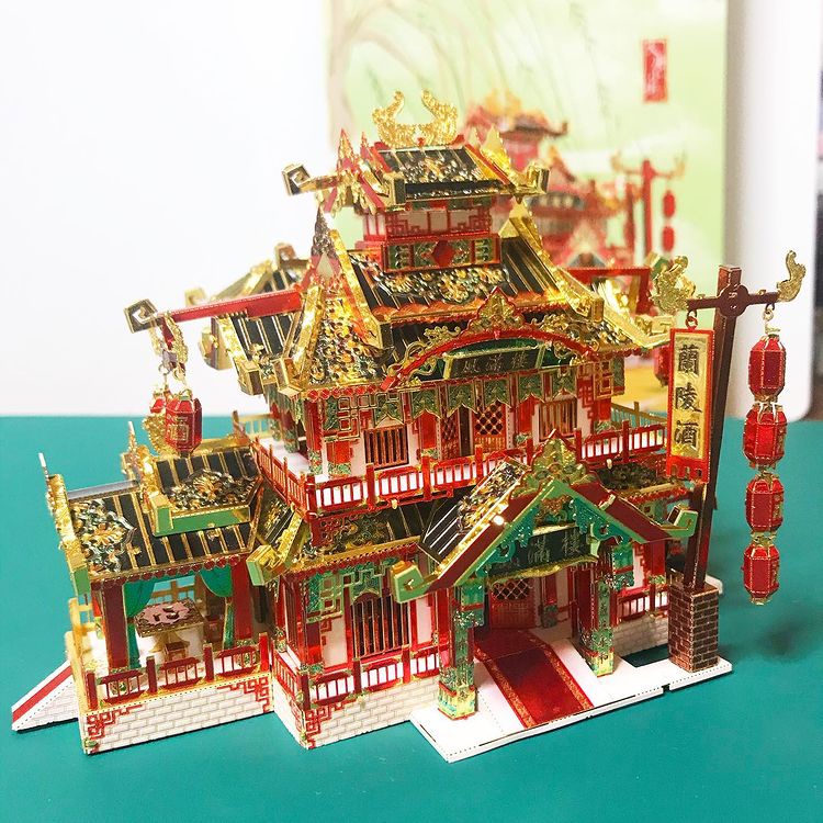 Mô Hình 3D Kim Loại Piececool Phong Mãn Lầu