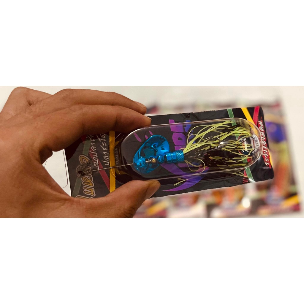 Mồi câu cá giả chuyên câu lóc chính hãng spiner Thái Lan HKN Fishing