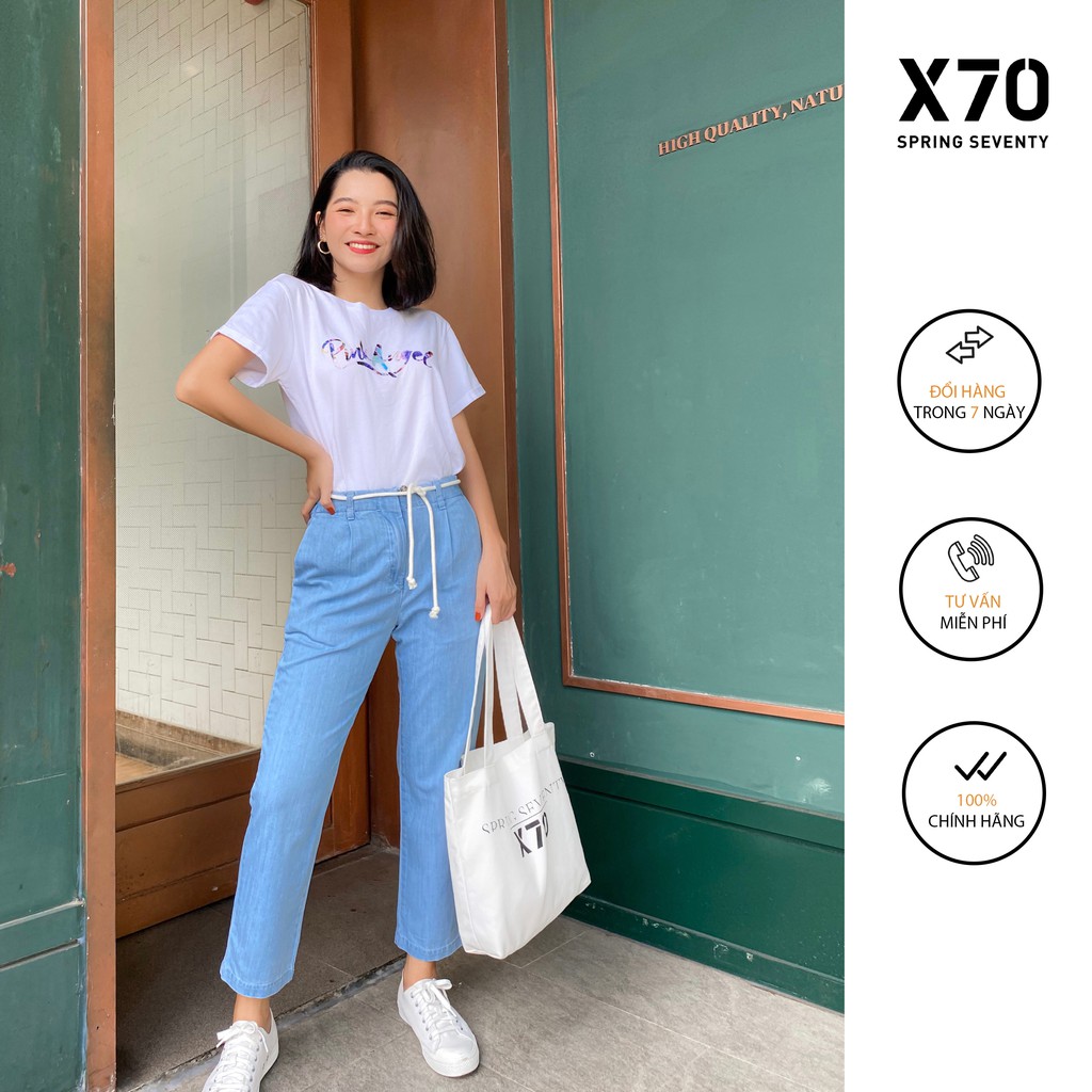 Quần Jeans Nữ Thiết Kế Lưng Thun Thời Trang X70 - 05530003
