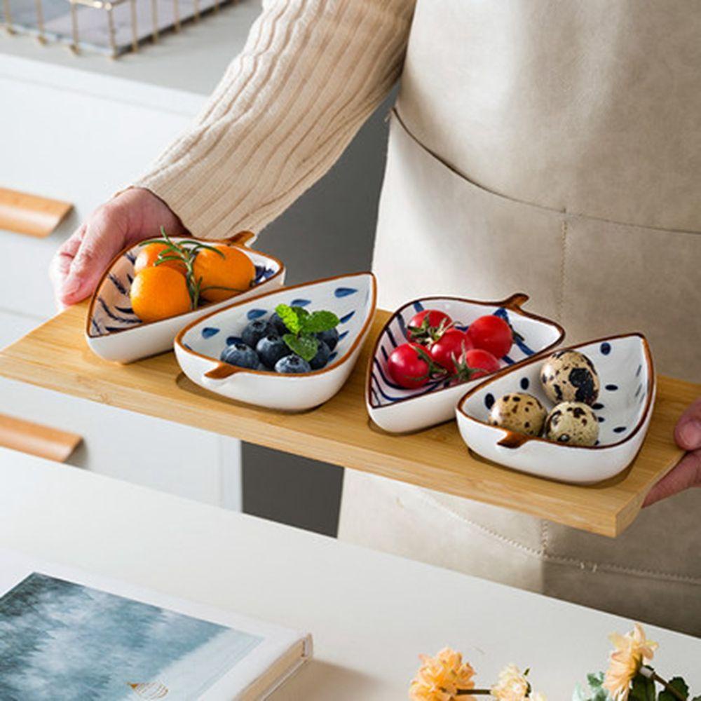 Đĩa Sứ Nhỏ Đựng Gia Vị / Sushi / Nước Sốt Thiết Kế Sáng Tạo