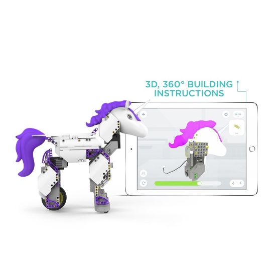 Robot giáo dục STEM - Robot lập trình thông minh - UBTECH JIMU UnicornBot
