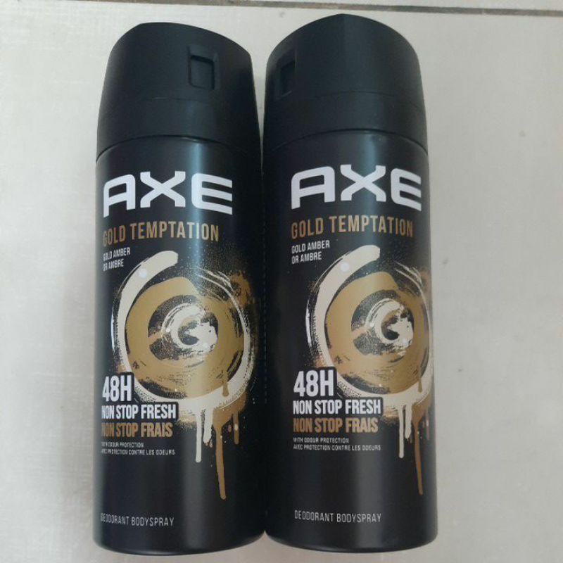 Xịt khử mùi toàn thân AXE GOLD TEMPTATION 150ml