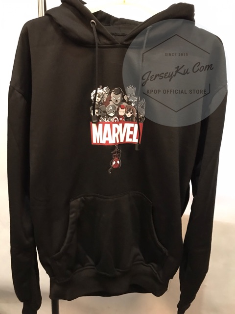 Áo Hoodie In Hình Siêu Anh Hùng Marvel Size M-Xxl