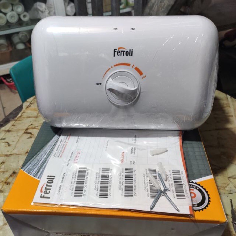 [ hot sale ] Bình nóng lạnh Ferroli Rita FS-4.5 TM - Bình trực tiếp cho bếp