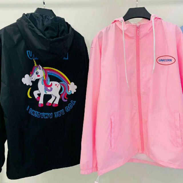 Áo khoác dù kỳ lân UNISEX cho cả nam và nữ
