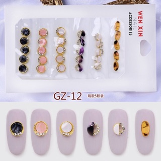 Set charm đá kiểu gắn móng,charm đá kiểu nail(ib chọn mẫu)