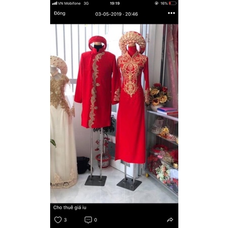 Combo Manocanh áo cưới