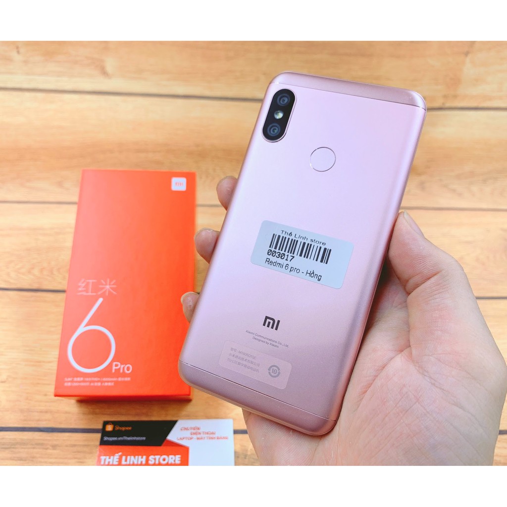 Điện thoại Xiaomi Redmi 6 Pro màn 5.8 inch tai thỏ - Snap 625