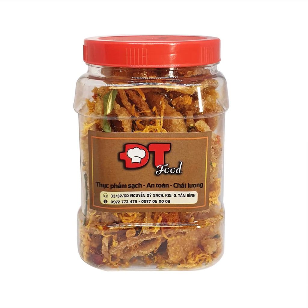 Cơm cháy chiên mắm mỡ hành lắc khô gà lá chanh 500g