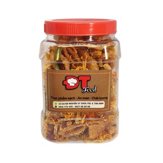 Cơm cháy chiên mắm mỡ hành lắc khô gà lá chanh 500g