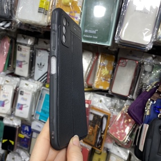 Ốp Samsung A22 4G ,A03S dẻo đen vân da