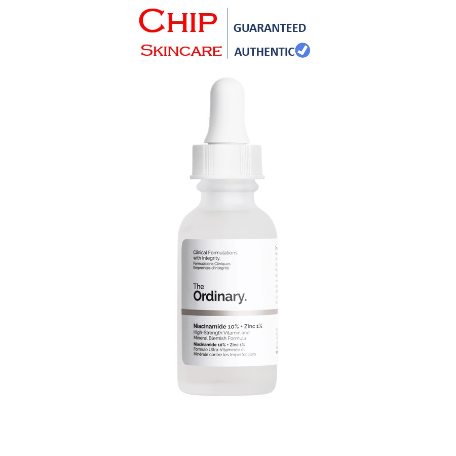 [Bill Hãng] Tinh chất Niacinamide 10% + Zinc 1% - The Ordinary, Cấp ẩm hồi phục Hyaluronic Acid 2% + B5, Lactic Acid HA