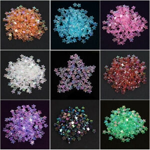 Set 100 hạt xâu làm trang sức hình ngôi sao năm cánh 11x4mm