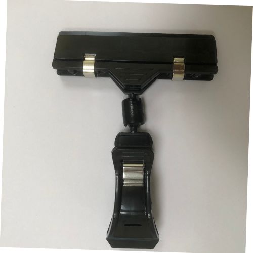 Kẹp nhựa 11cm đen - trắng, Kẹp wobbler