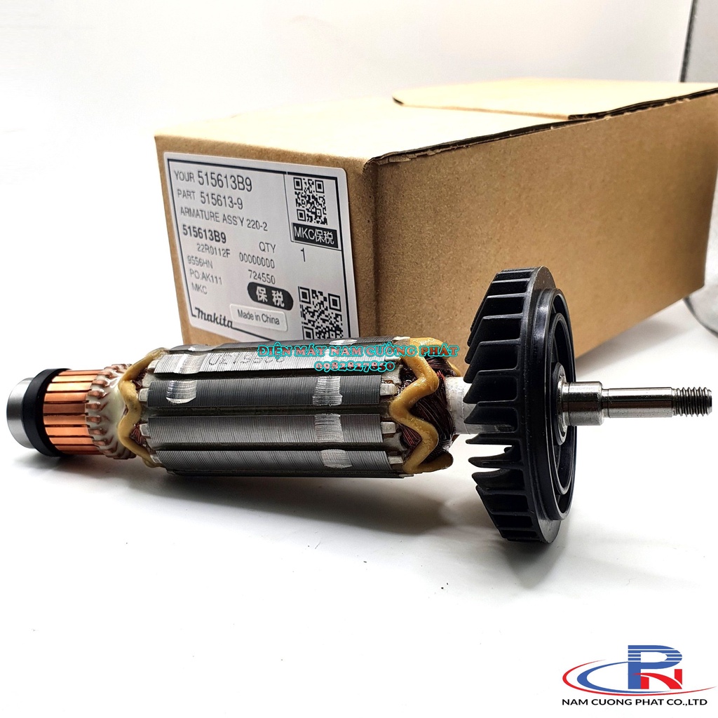 Rotor máy mài góc Makita 9556/ 9558 515613-9