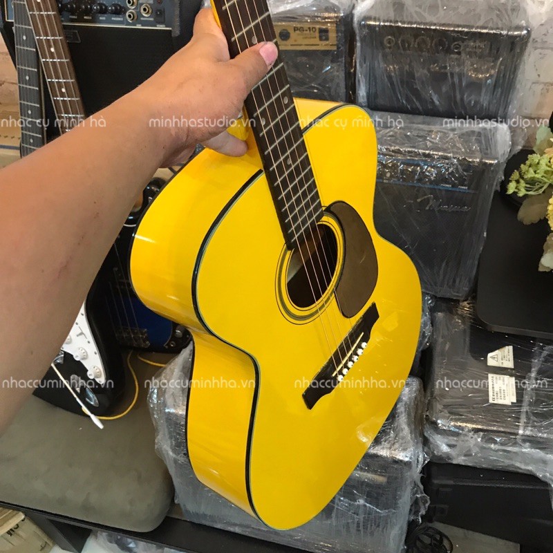 Guitar Acoustic Kasuga F-9 (Japan 1972). Guitar Nhật xịn đã qua sử dụng