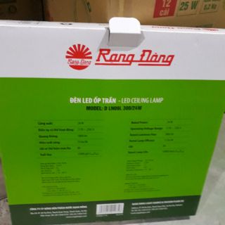 Đèn ốp trần D LN09L 300/24w RĐ
