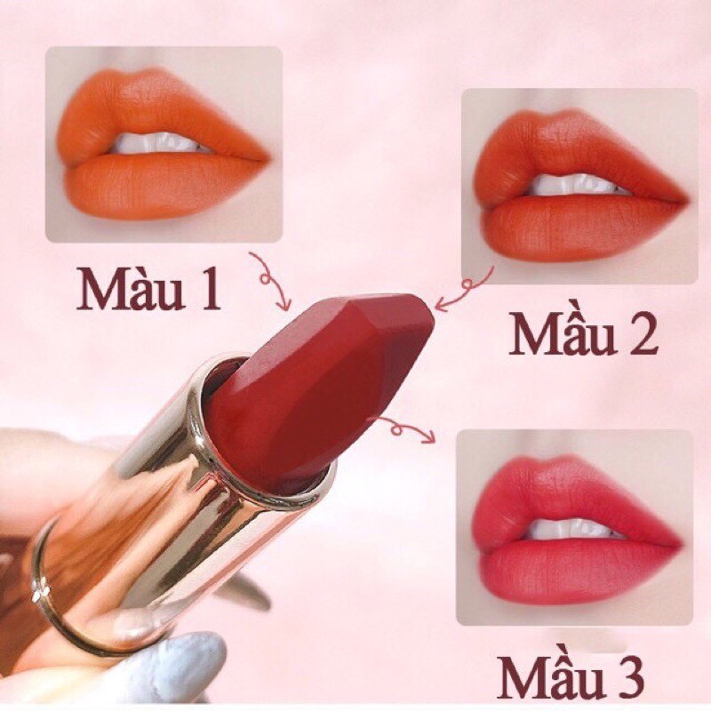 Son lì 6 màu AGAG bền mầu lâu trôi mẫu mới
