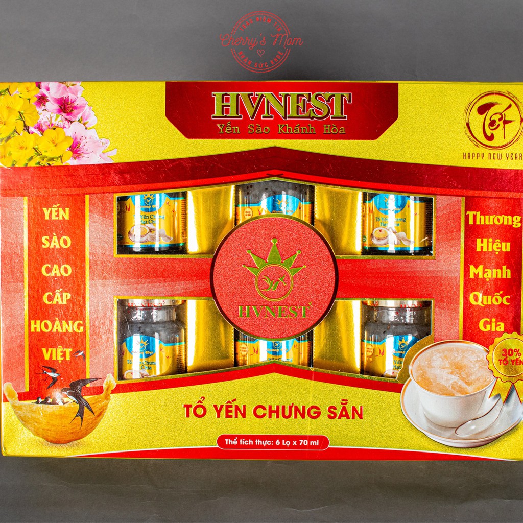 Tổ Yến Sào Chưng Hạt Chia Hoàng Việt (01 Hũ) Chưng Sẵn 70ml Chính Hãng Nha Trang Khánh Hòa Cho Bé, Bà Bầu | BigBuy360 - bigbuy360.vn