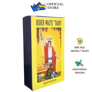 Bộ Rider Waite Tarot Spanish English Edition H1