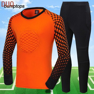 Bộ Đồng Phục Thủ Môn Đá Bóng Dày Dặn Chống Gió Chống Mài Mòn Thời Trang Thu Đông Cho Nam