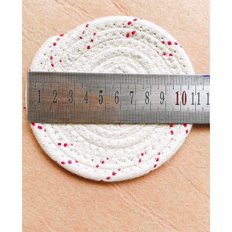 Miếng lót ly / đế lót ly cotton siêu xinh