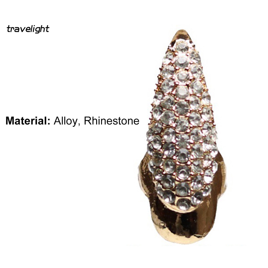 [TR] Nhẫn Hóa Trang Hình Móng Vuốt Đại Bàng Phong Cách Punk Unisex