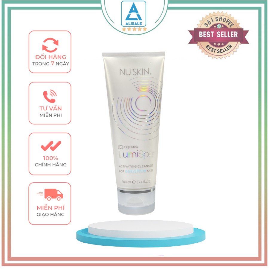 Sữa rửa mặt Ageloc Lumispa Nuskin dành cho da thường normal/combo