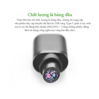 ( CÓ VIDEO ) CÁP SẠC NHANH TYPE-C CHUẨN TỪ HÃNG URGREEN