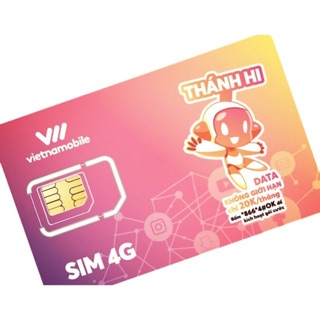 Sim vietnamobile gói cước thánh hi 6gb 1 tháng TKC 0đ