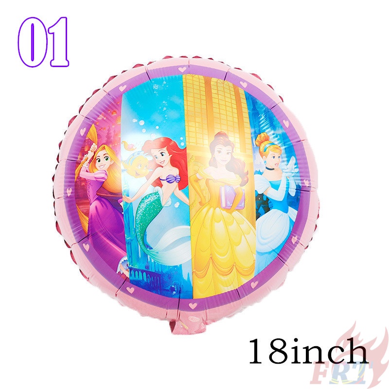 ♦ Trang Trí Tiệc - Bong Bóng ♦ 1 Bong Bóng Hình Công Chúa Disney 18inch