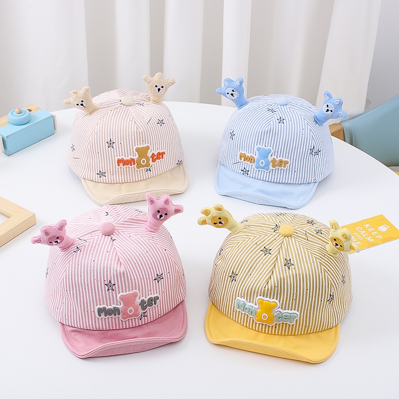 Mũ lưỡi trai gấu cho bé 6 tháng tuổi đến 24 tháng tuổi - LT3